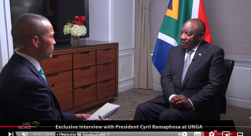 President Cyril Ramaphosa